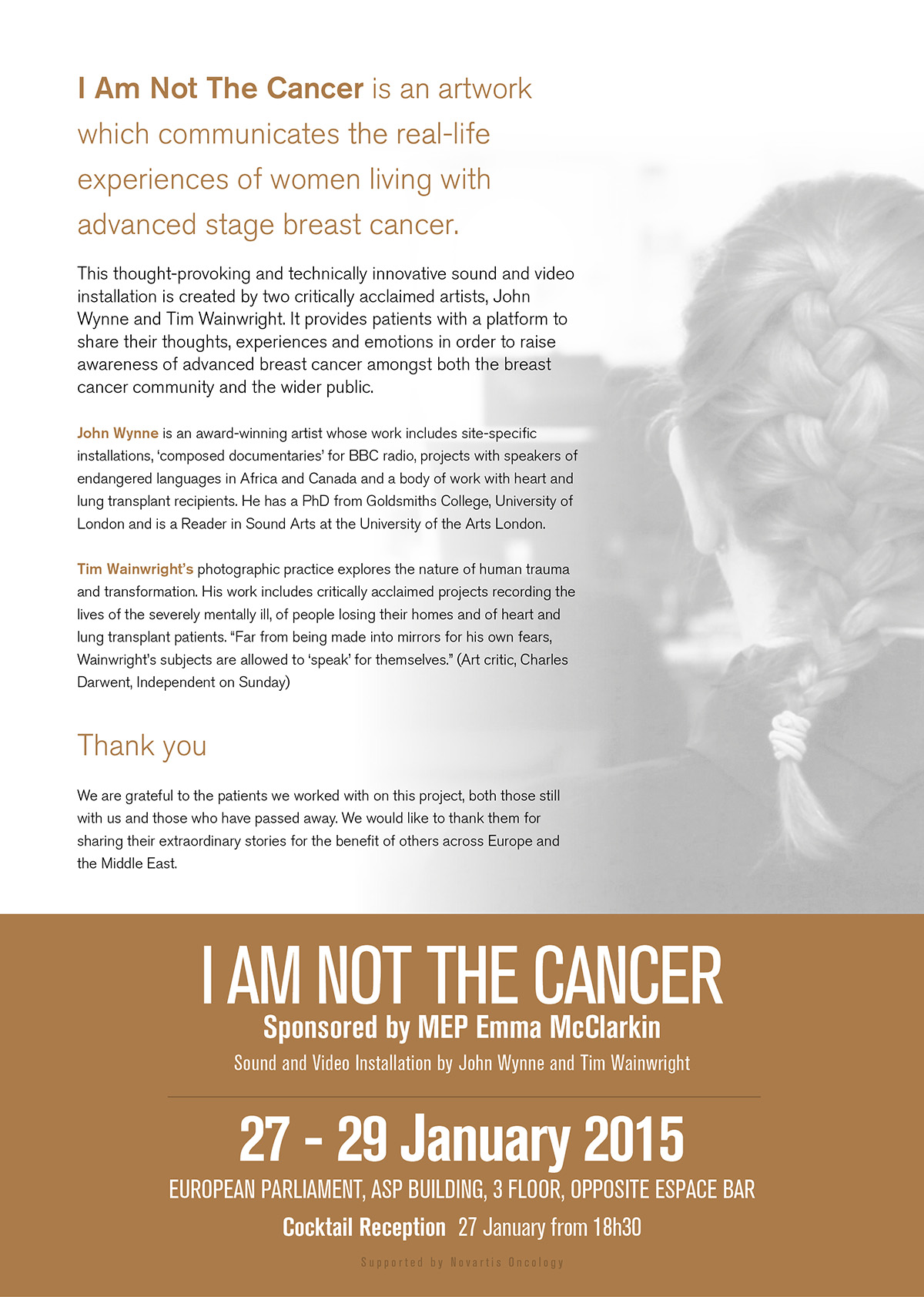 Exhibition Poster Back